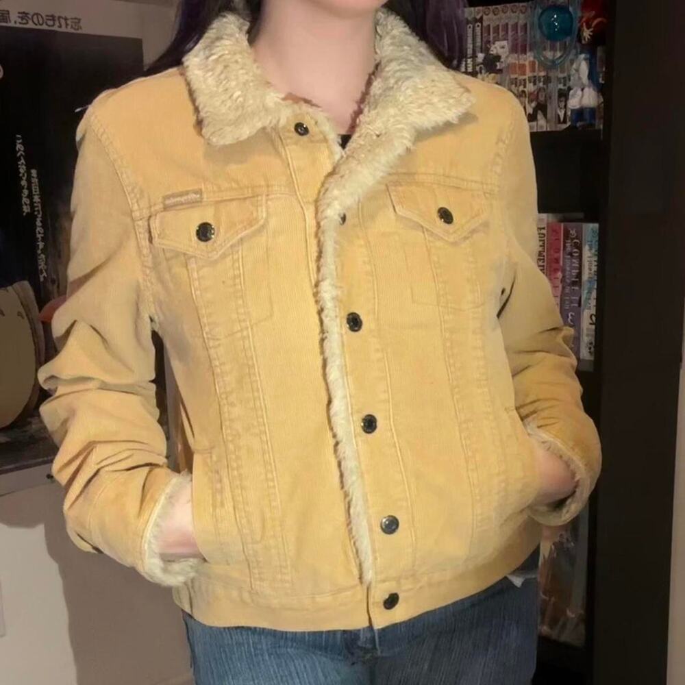 Vintage Aeropostale Sherpa Lined Jacket